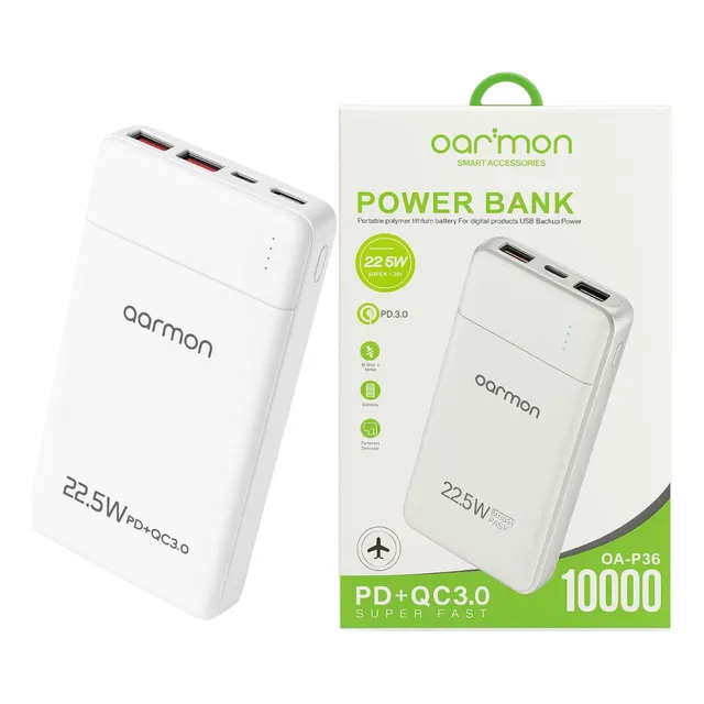 Cargador Portatil Power Bank 10000mah 2 Puerto Usb