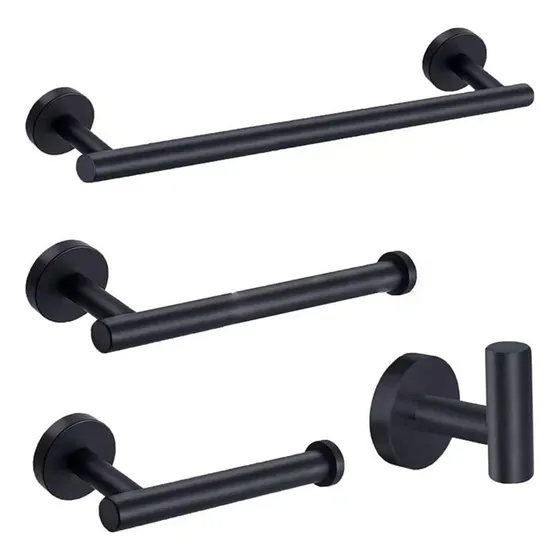 -estante Toallero Juego Baño Acero Inoxidable Accesorio