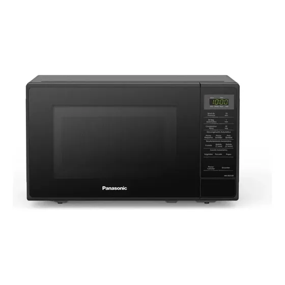 Microondas Panasonic Nn-sb25jbrpk Negro 20l | Cuotas sin interés