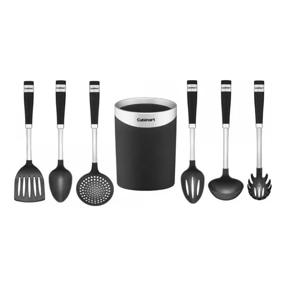 Set Utensilios Cocina 7pzs Cuisinart Antiadherente C Envase