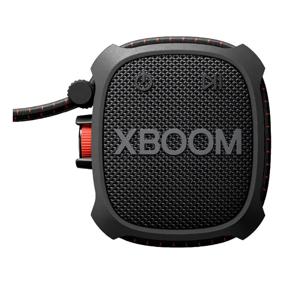 Parlante LG Xboom Xg2t Resistente Al Polvo Y Agua Negro