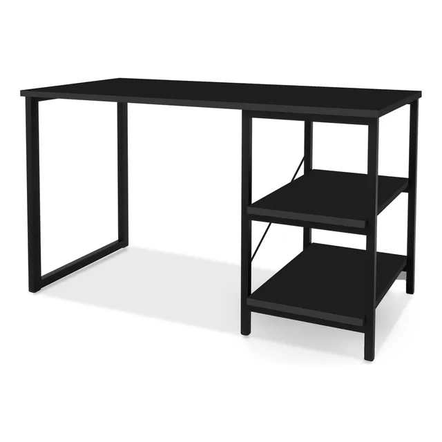 Escrivaninha Star Steel Mobile Star Mdf/aco De 120cm X 74cm X 45cm Preto Escrivaninha Star Steel Mobile Star Mdf/aco De 120cm X 74cm X 45cm Preto