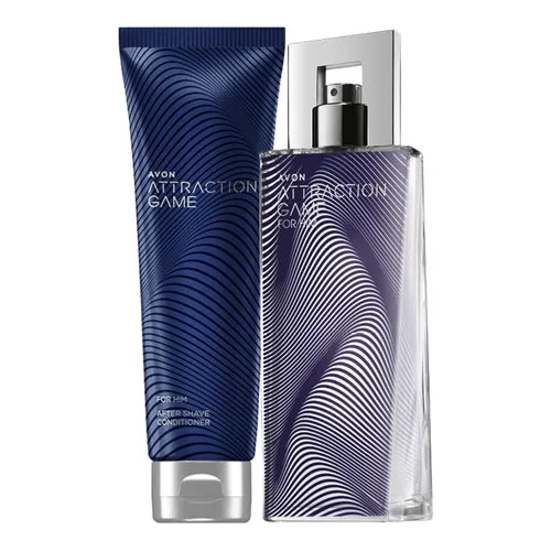 Pack Avon Attraction Game El: Fragancia Spray + After Shave