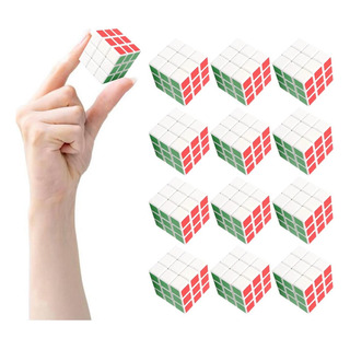 Mini Cubos Magicos Puzzle Rompecabezas 3x3x3 3.5cm 12 Pzs Mini Cubos Magicos Puzzle Rompecabezas 3x3x3 3.5cm 12 Pzs
