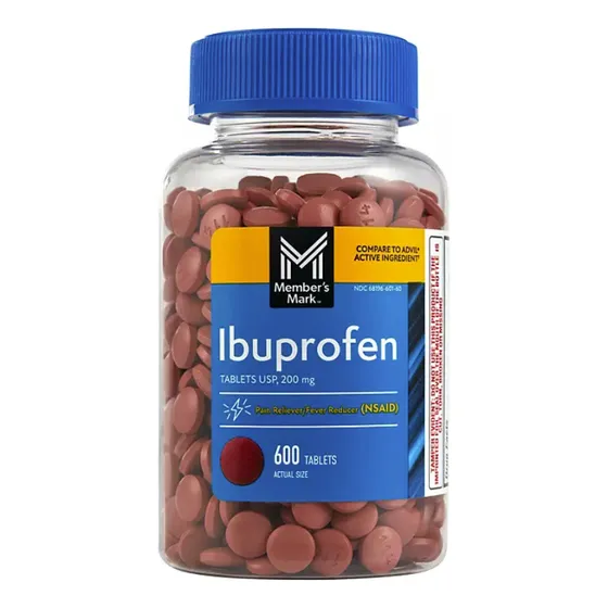 Ibuprofeno 200mg De 600 Tabletas Members Mark