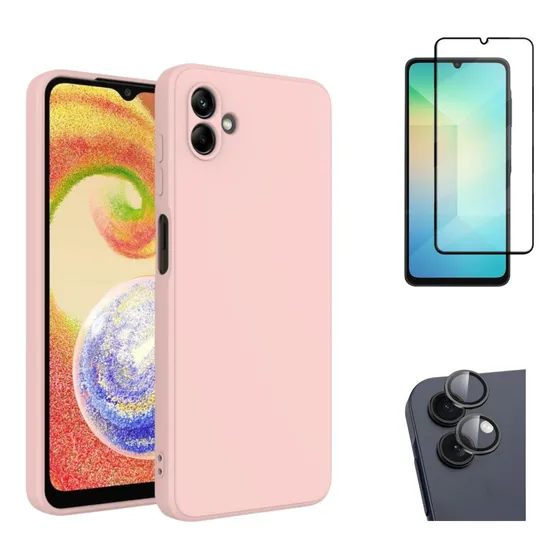Case Funda Soft Premium Para Samsung Galaxy A06 + Micas