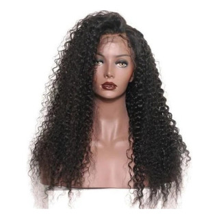 Peruca Preta E Cabelo Cacheado Peruca Preta E Cabelo Cacheado