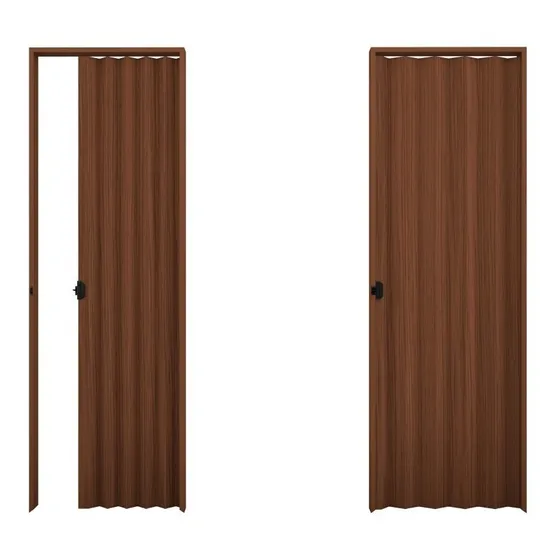 Puerta Plegable De Pvc Texturizado 0,92 X 2,10 M