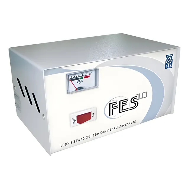 Estabilizador De Voltaje Elise Fes-10 1kva 5 Tomas 220v 110v