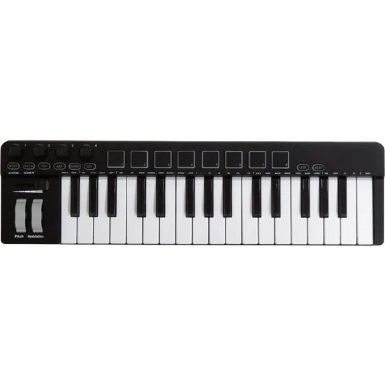 Amw Mini 32 Pad Teclado Controlador Midi Usb Pads Saldo