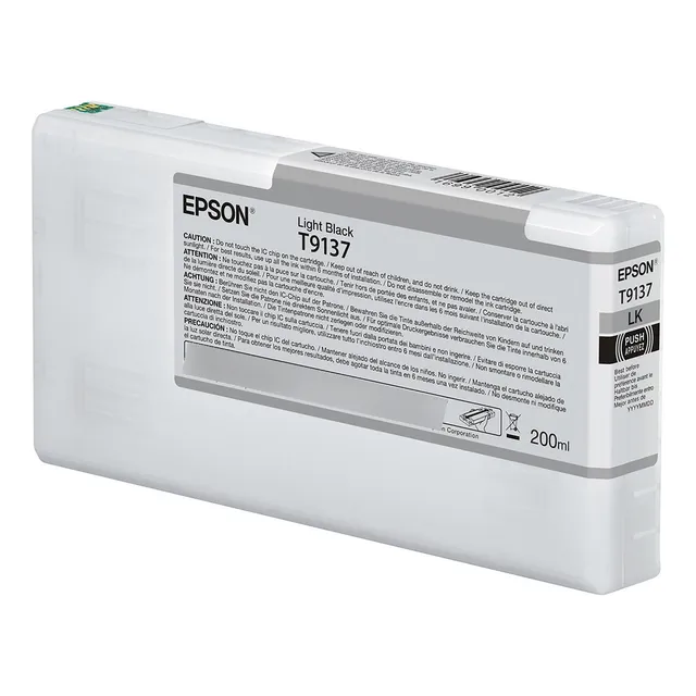 Cartucho De Tinta Epson Ultrachrome Hd T913700 Negro 200ml
