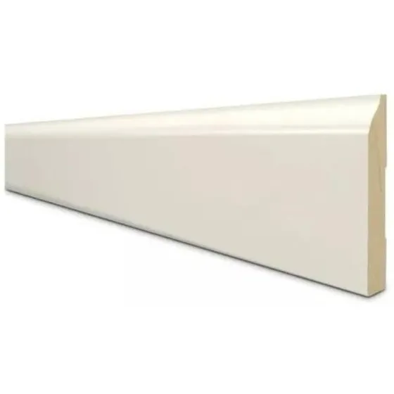 Zocalo De Mdf Pre-pintado 8,2 Cm Alto