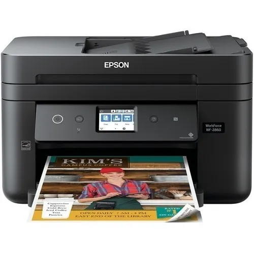 Epson Workforce Wf-2860 Impresora Multifunción 4 En 1 Voltaje 110v Color Negro
