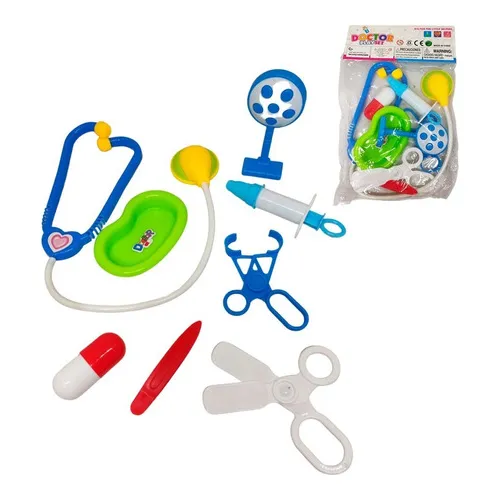 Set Doctor Doctora Kit Medico Juguete  Niños Niñas Hospital 