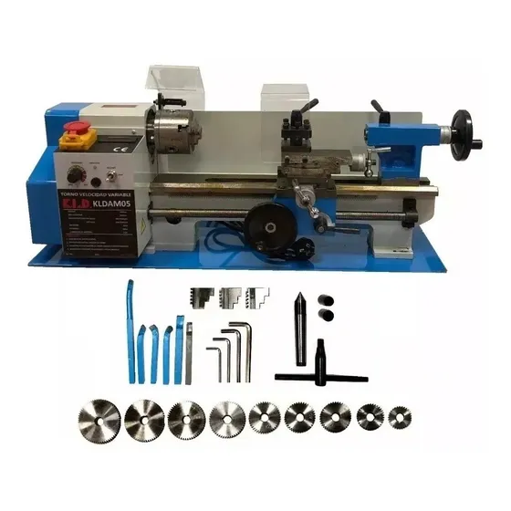 Torno Mecánico Paralelo 300mm Avance Automático Kld