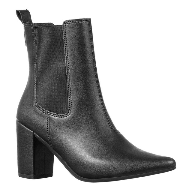 Bota Feminina Bico Fino Com Elástico Salto Alto Promoção Bota Feminina Bico Fino Com Elástico Salto Alto Promoção