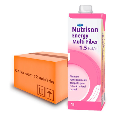 Nutrison Energy Multi Fiber 1 Litro - Caixa Com 12 Unidades Nutrison Energy Multi Fiber 1 Litro - Caixa Com 12 Unidades