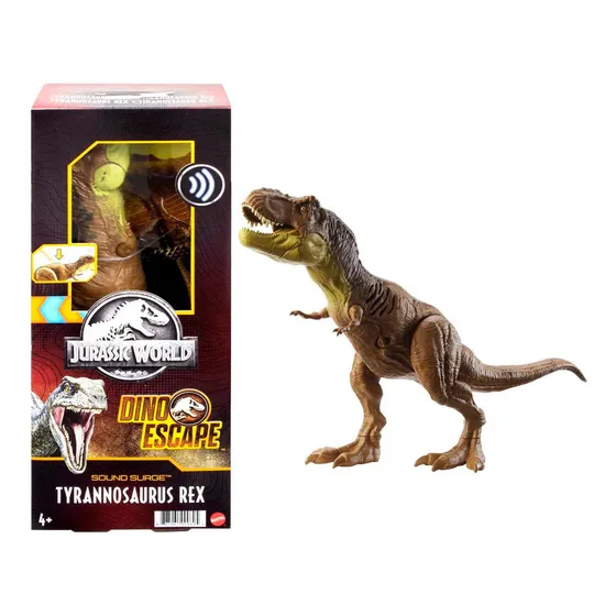 Jurassic World Tyrannosaurus Rex Con Sonido 30 Cm Mattel