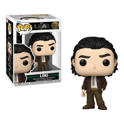 Boneco Funko Pop Loki Marvel Studios With Scepter Thor 985