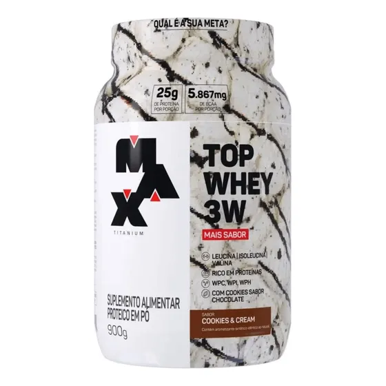 Max Titanium Top Whey 3w 900gr