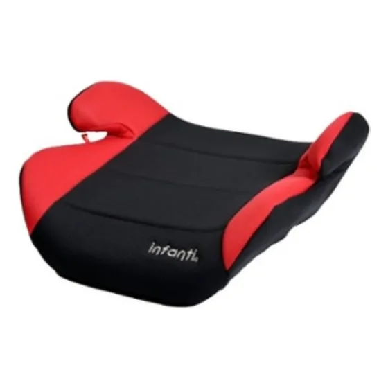 Booster Para Auto Sin Respaldo Para Niño Red Infanti Color Negro-Rojo
