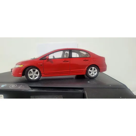 Miniatura Honda Civic G8 1 Vermelho