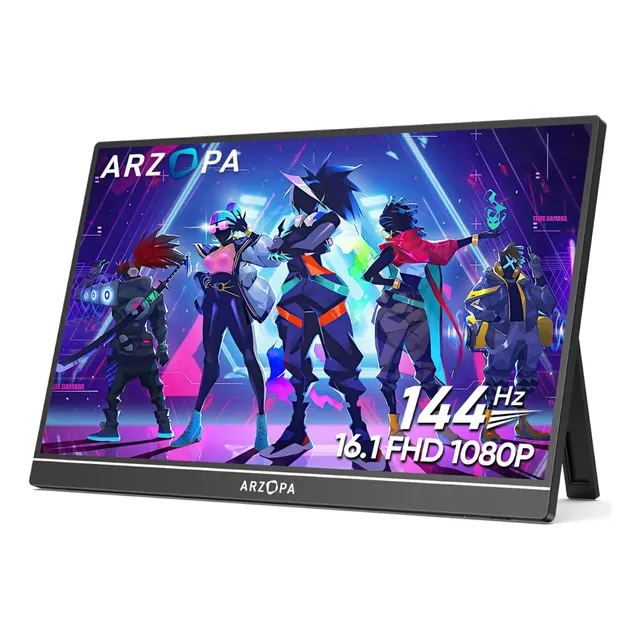 Monitor Portátil Arzopa 16.1', Pantalla Externa Para Gaming