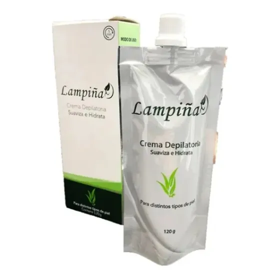 Crema Depilatoria Lampiña Corporal Sin Vello Con Aclarante