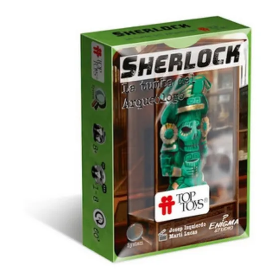 Sherlock La Tumba Del Arqueologo Juego de Escape Top Toys