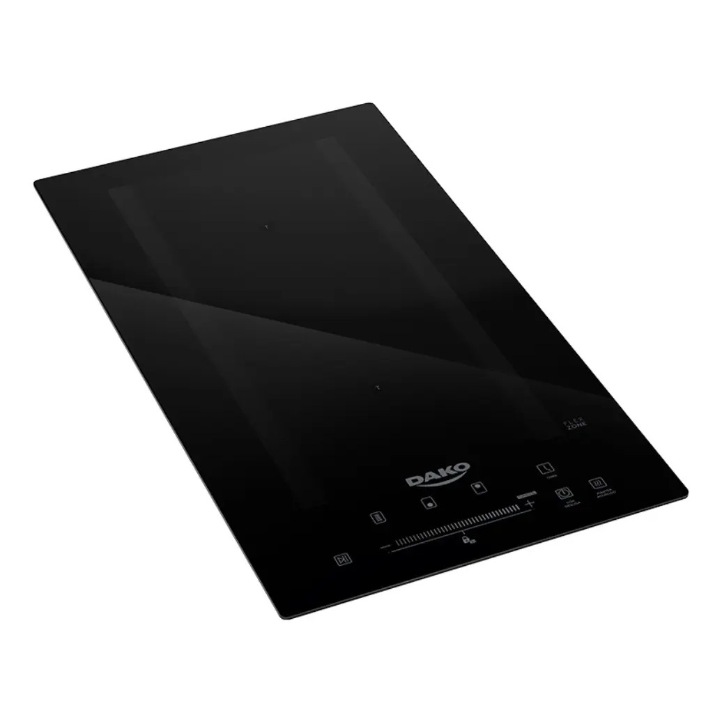 Cooktop inducao 2 bocas Dako com zona flexivel