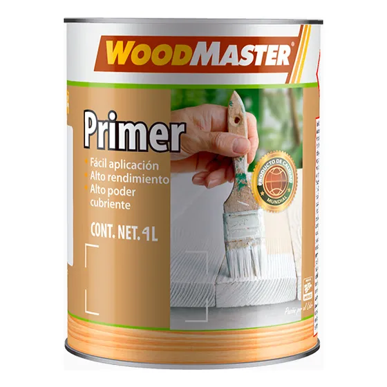 Primer Para Madera Nitrocelulosa Woodmaster Alvamex Galon