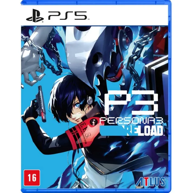Persona 3 Reload Ps5 Br: medios físicos