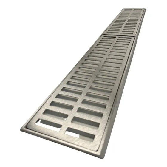 Ralo Linear 15x100cm Grelha Coleta Agua Pluvial (2 Pçs 50cm)