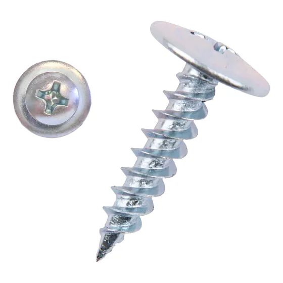 Tornillo Cabeza Lenteja Punta Fina 8 X 3/4 Tuhaus 100 U