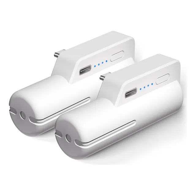 Paquete De Baterías Saqico 2 5000 Mah Para Oculus Quest 2 (p
