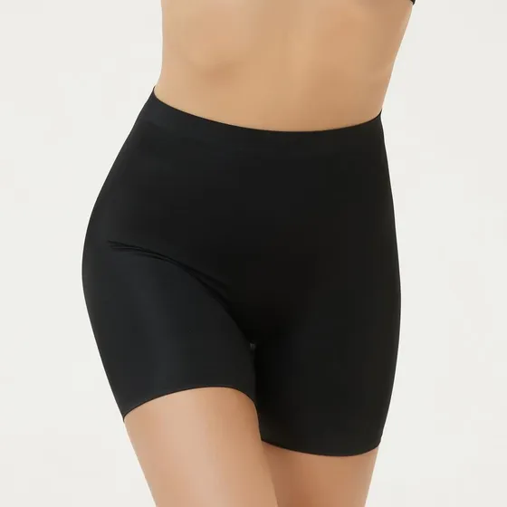 2 Pack Women's Invisible Boxer Briefs, Mid Waist