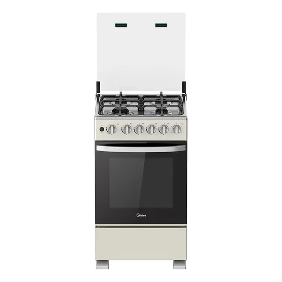 Cocina A Gas Midea Mfo20tmamges Color Gris