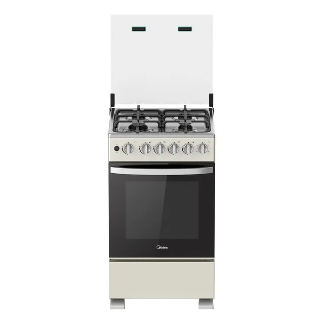 Cocina A Gas Midea Mfo20tmamges Color Gris