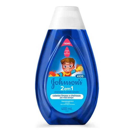 Shampoo e Condicionador 2 em 1 Infantil Johnson's 400ml