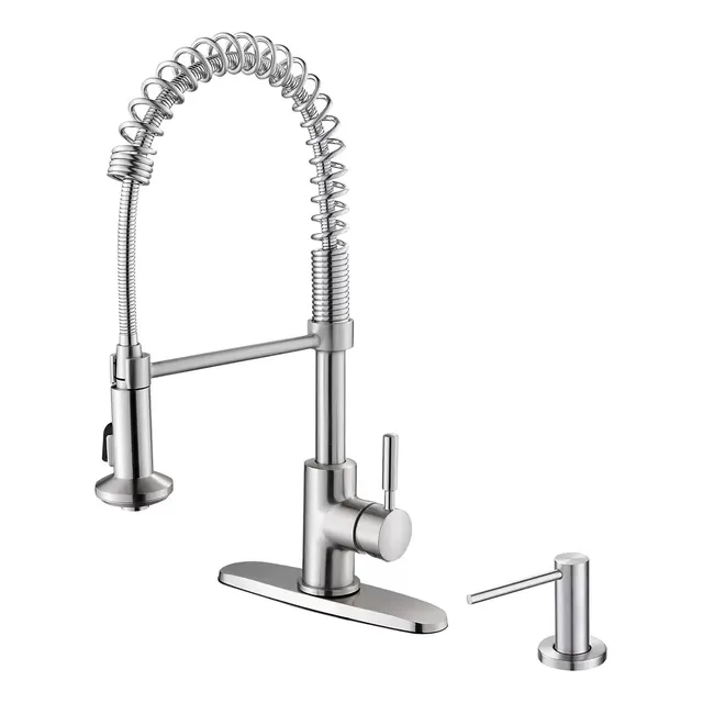 Moorefield, Grifo Monomando Flexible De Cocina Profesional