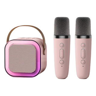 Máquina De Karaoke Con Bluetooth Para Niños Con 2 Micrófono Máquina De Karaoke Con Bluetooth Para Niños Con 2 Micrófono