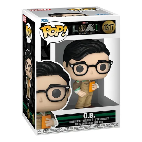 Funko Pop! Marvel - O.b - Loki Temporada 2