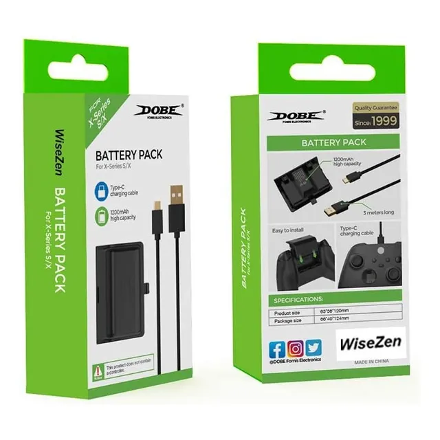 Batería Con Tapa Para Joystick De Control Xbox Series X/s