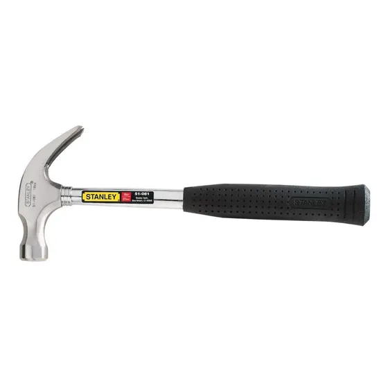 Martillo Curvo Mango De Acero 16 Oz Stanley