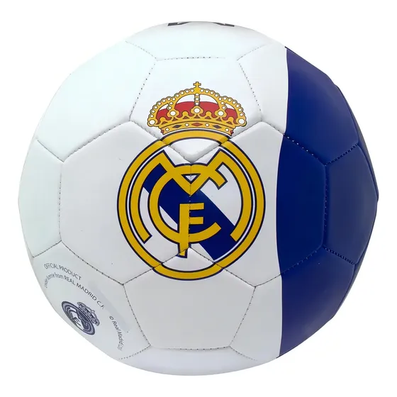 Balón Fútbol Maccabi Real Madrid Champions League Nº 5 Blanco