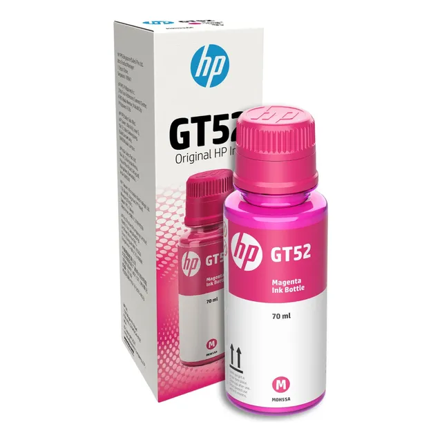 Botella De Tinta Hp Gt52 Original Magenta (m0h55al)