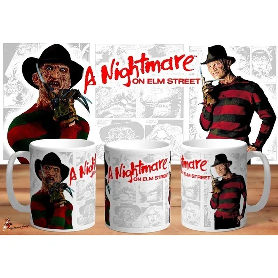 Taza Freddye Krueger A Nightmare On Elm Street 4k Art