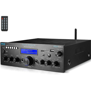 Pyle Pda6bu.7 - Sistema Amplificador De Potencia Bluetoot... Pyle Pda6bu.7 - Sistema Amplificador De Potencia Bluetoot...