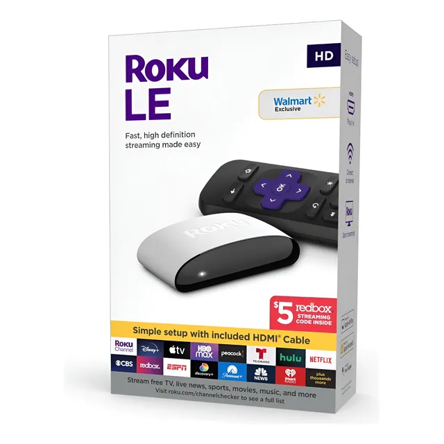 Roku Le Streaming Media Player Full Hd Tv Box 3930s3