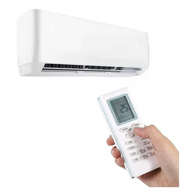 Control Remoto Para Aire Acondicionado Anwo Universal Blanco